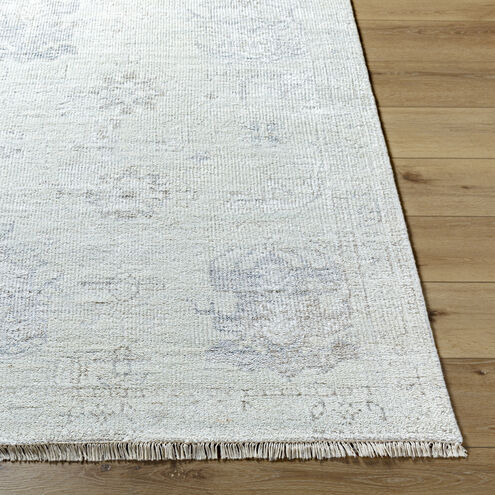 Le Blanc 120 X 96 inch Light Silver / Slate Handmade Rug in 8 x 10