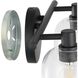 Valentina 2 Light 15 inch Matte Black Vanity Light Wall Light