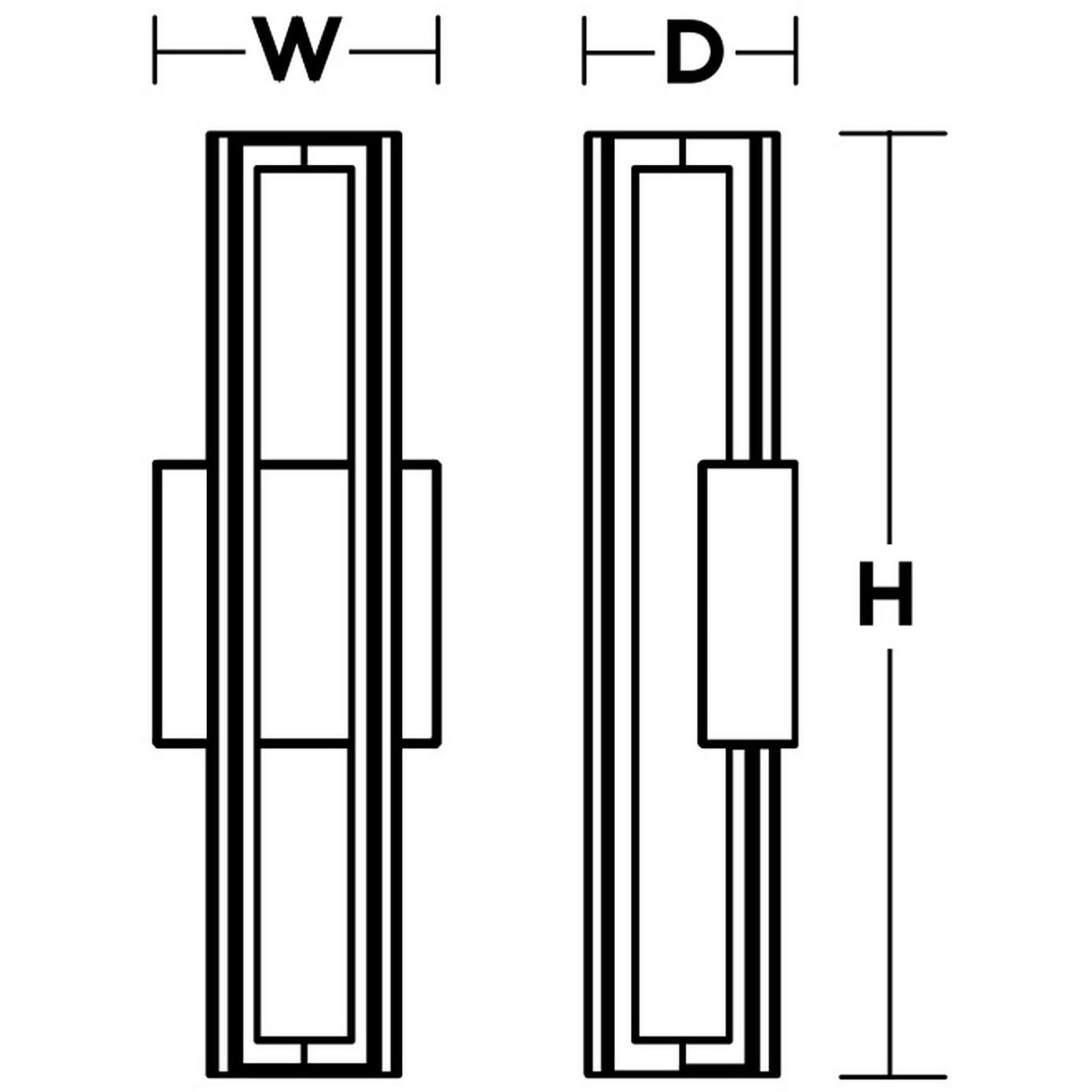 Cass Sconce Wall Light in Satin Nickel
