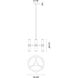 Revolve 12 Light 18.63 inch Clear Glass and Urban Bronze Chandelier Ceiling Light