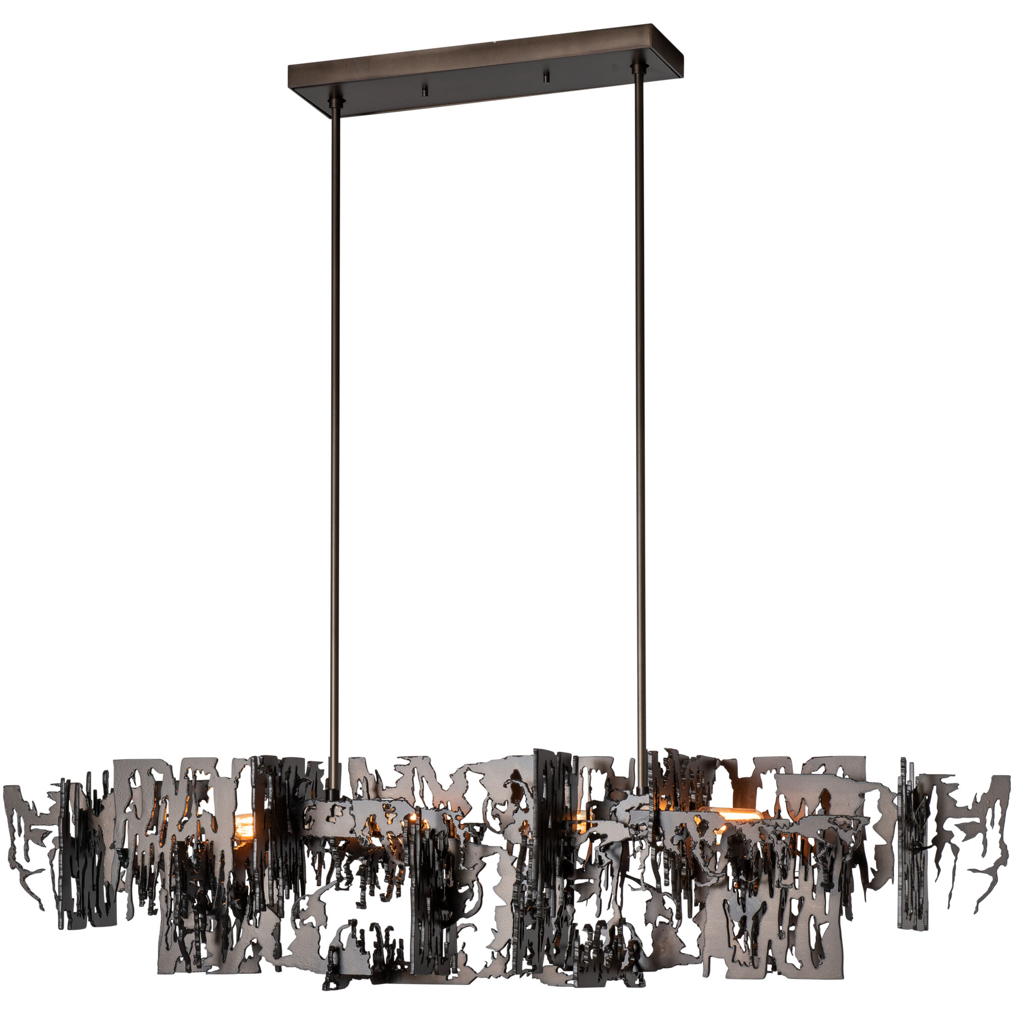 Art + Alchemy Brutus 4 Light 14 inch Dark Smoke Pendant Ceiling Light