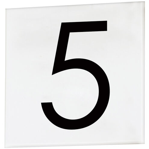 Address White Square Tile