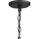 Marquette 1 Light 9 inch Textured Black Outdoor Hanging Lantern, with DURASHIELD