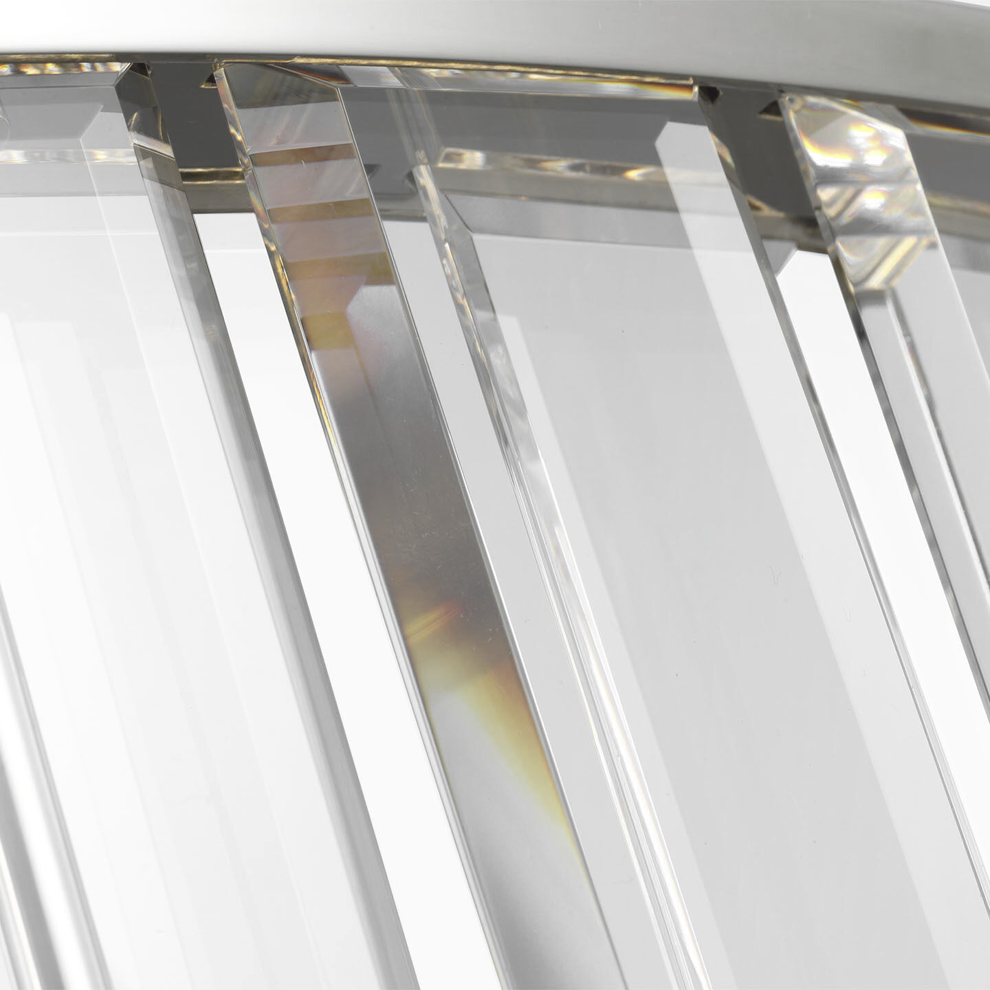 Chapman & Myers Iterna LED 40 inch Polished Nickel Ring Chandelier Ceiling Light