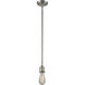 Franklin Restoration Beacon LED 8 inch Brushed Satin Nickel Mini Pendant Ceiling Light in Matte White, Franklin Restoration