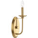Tinsley 1 Light 4.88 inch Brushed Bronze Wall Sconce Wall Light