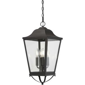 Savannah 4 Light 10 inch Sand Coal Outdoor Chain Hung, The Great Outdoors