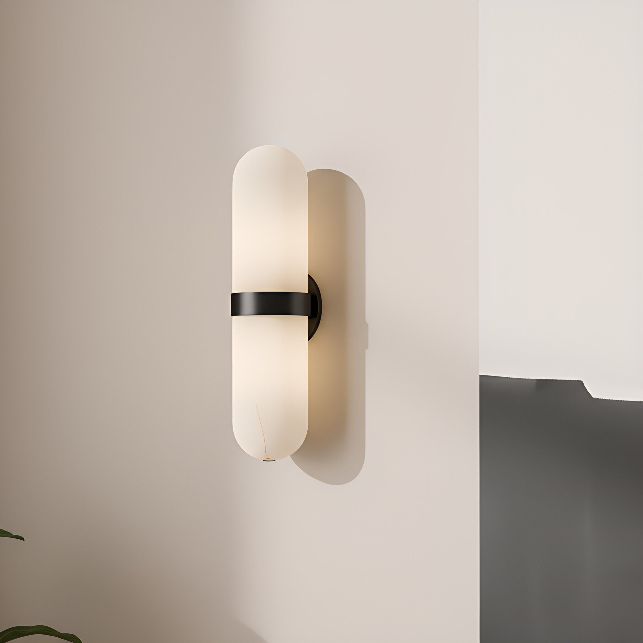 Bree Wall Sconce Wall Light in Matte Black
