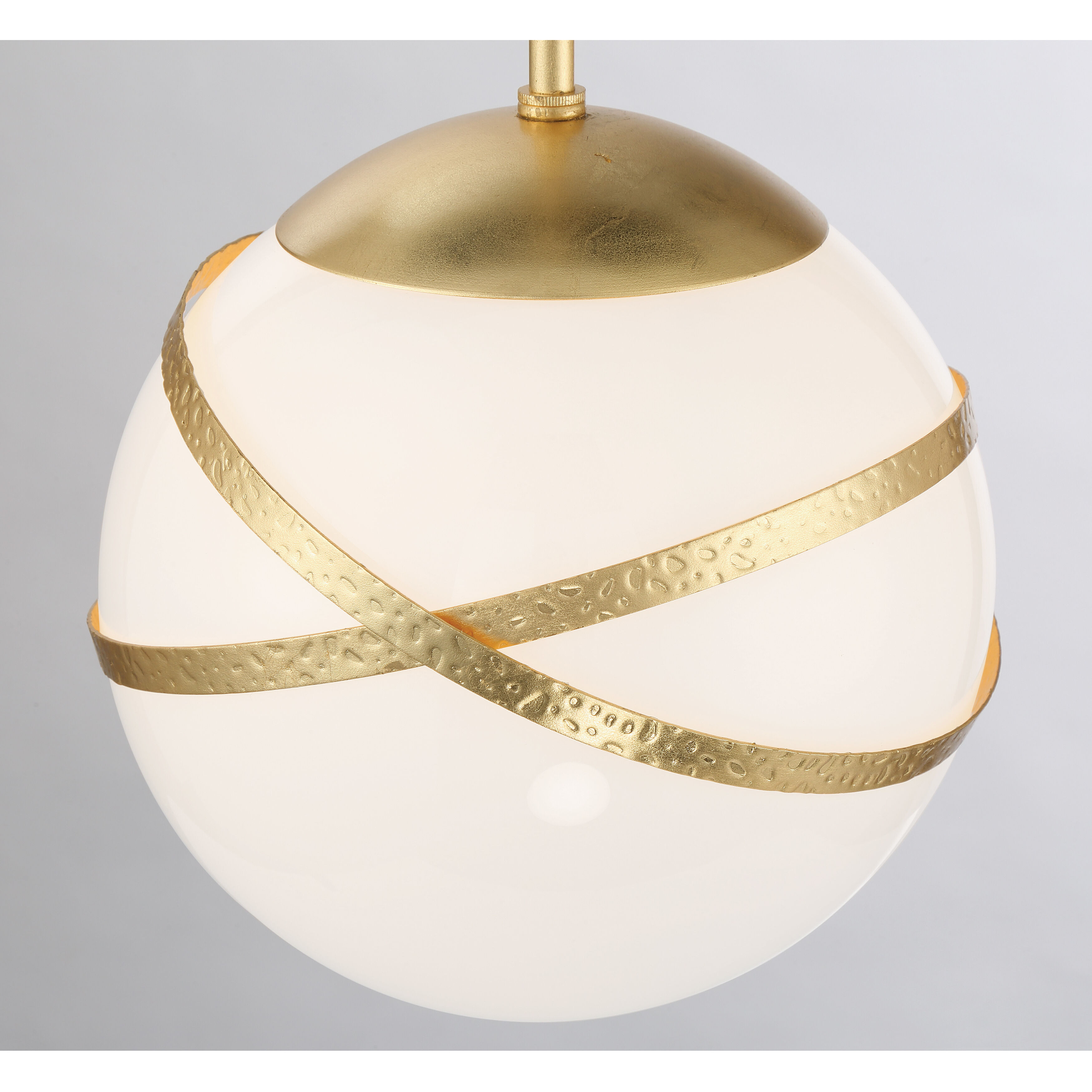 Batignolles 1 Light 10 inch Spring Gold Leaf Mini Pendant Ceiling Light