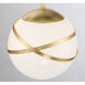 Batignolles 1 Light 10 inch Spring Gold Leaf Mini Pendant Ceiling Light