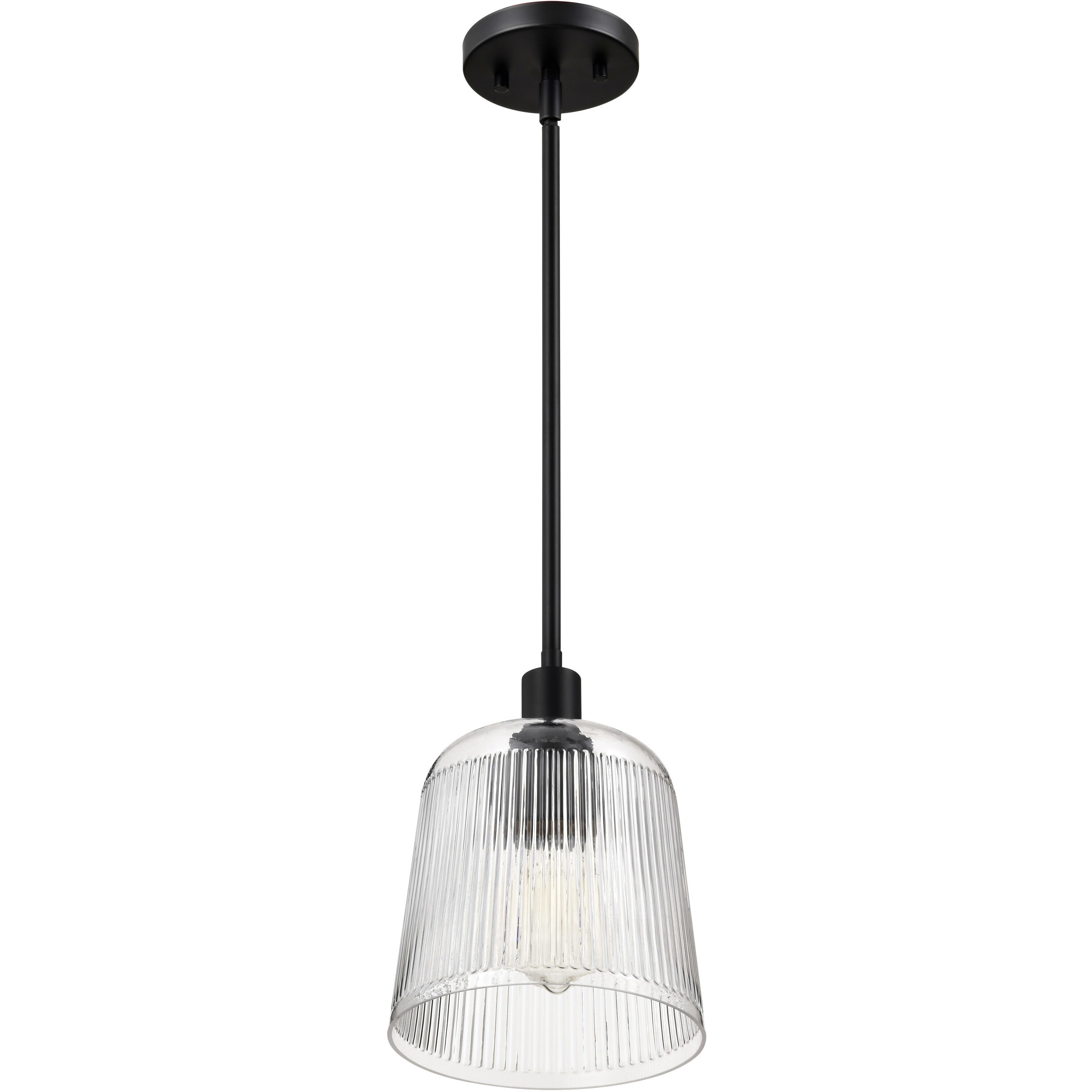Grayson 8 inch Matte Black Pendant Ceiling Light