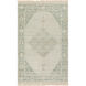 Zainab 90 X 60 inch Sage Rug in 5 x 8, Rectangle