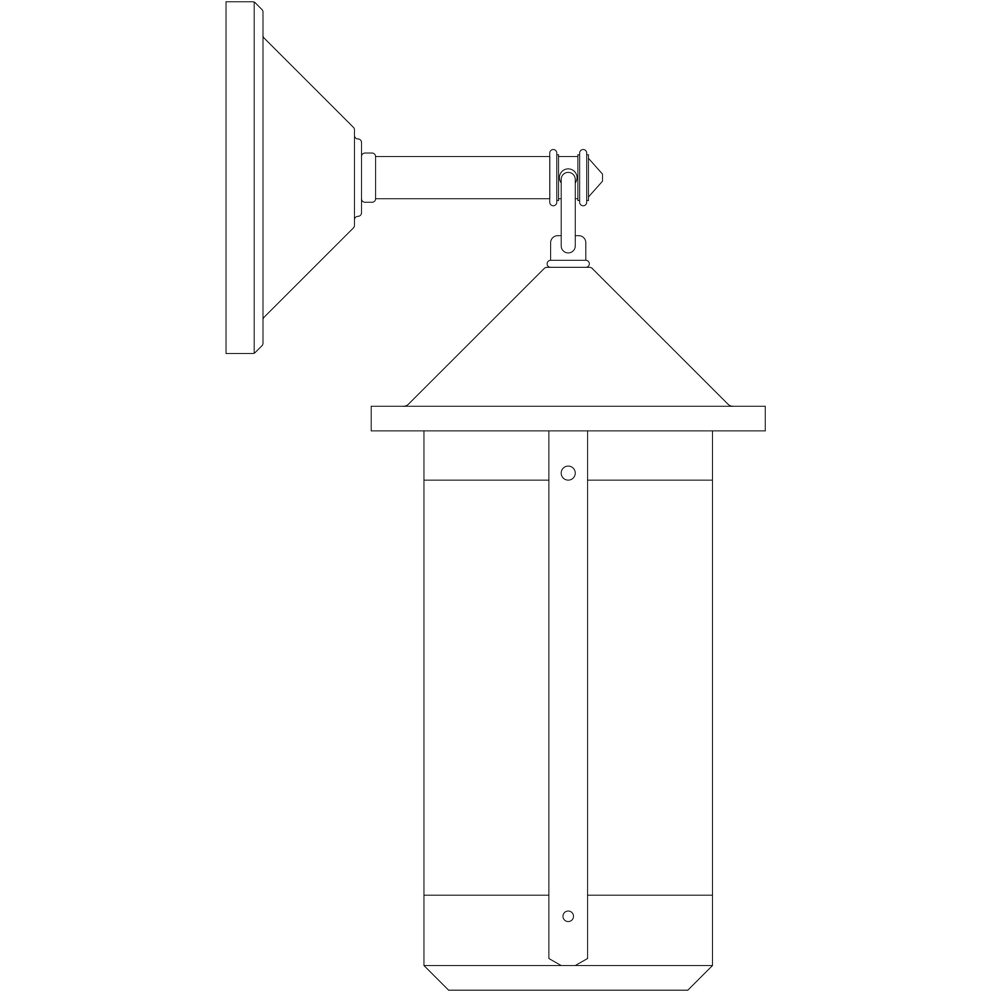 Berkeley 1 Light 17.62 inch Verdigris Patina Outdoor Wall Mount in Clear Seedy