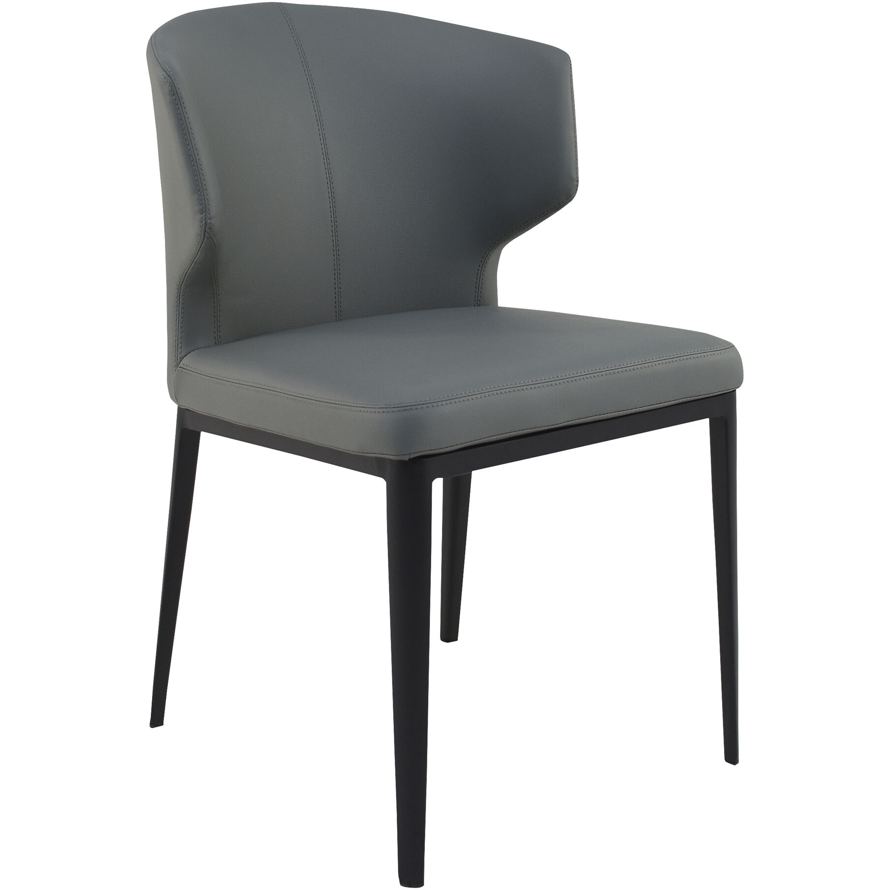 Delaney Grey Side Chair, Set of 2