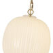 Alora Mood Cherise 3 Light 11.88 inch Brushed Gold Multi Pendant Ceiling Light