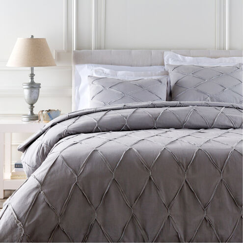 Aiken Grey Duvet Set, Full or Queen