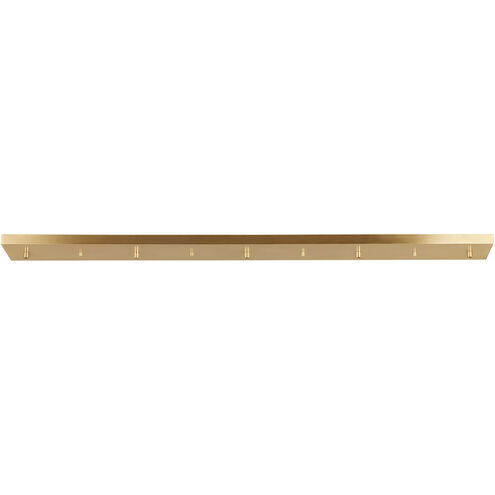 Multi-Port Canopy 6 inch Satin Brass Pendant Ceiling Light