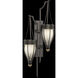 Mirage Wall Sconce Wall Light in Black