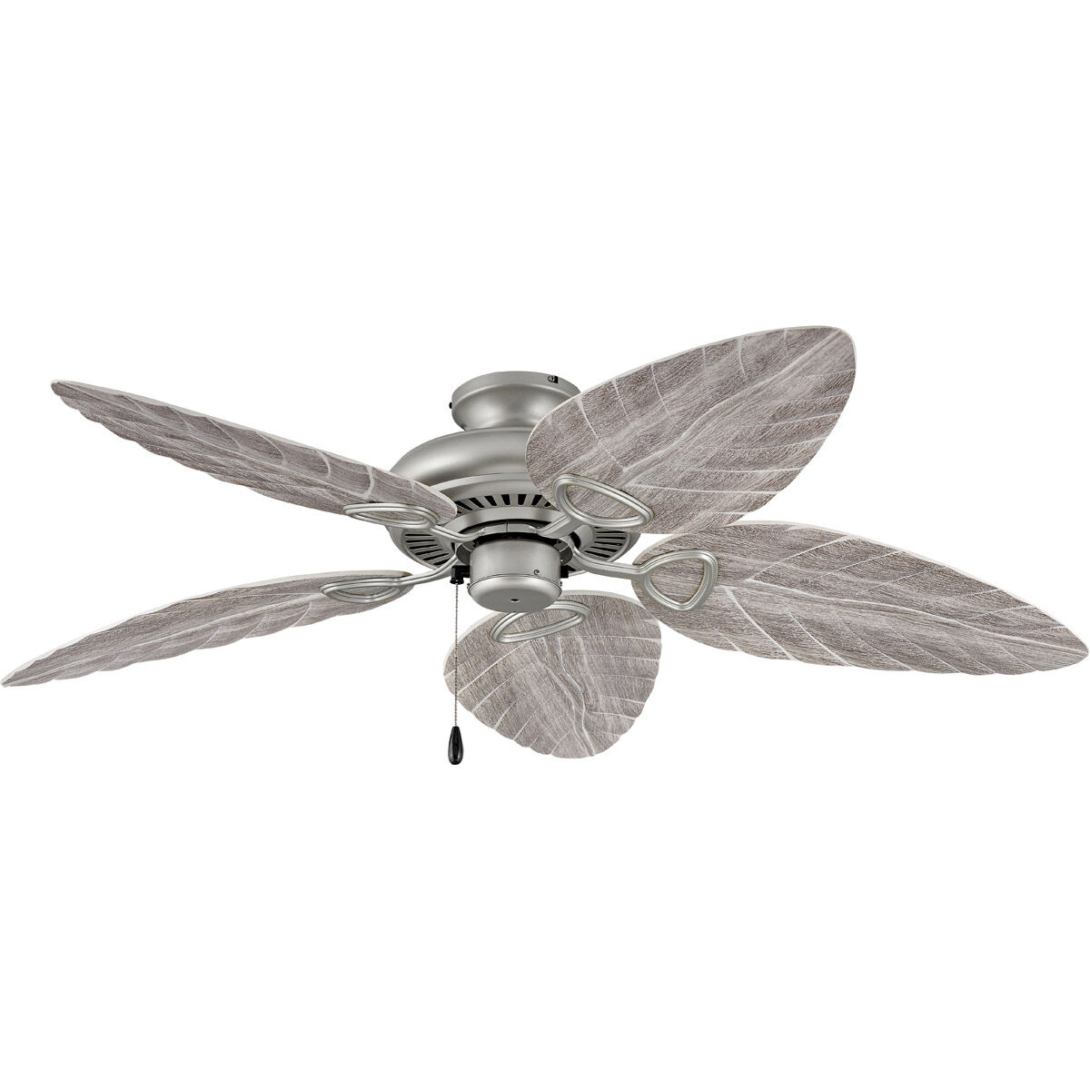 Leaf Blade Weathered Wood 11 inch Set of 5 Fan Blades, 52 inch