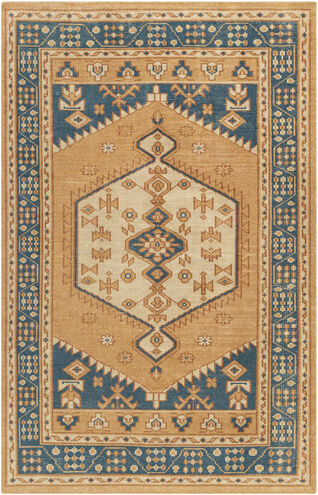 Milas 108 X 72 inch Camel Rug in 6 X 9, Rectangle