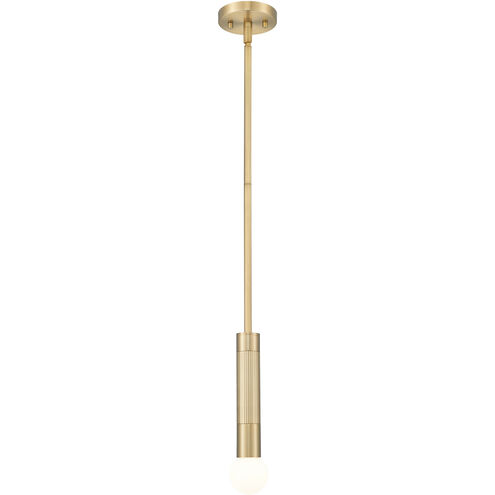 Stari 1 Light 4.75 inch Modern Gold Pendant Ceiling Light