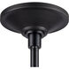 Zigrina 1 Light 5.13 inch Satin Brushed Black Pendant Ceiling Light