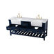 Clement 72 X 22 X 34 inch Blue Bathroom Vanity Cabinet