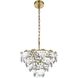 Adaline 6 Light 16 inch Satin Gold Chandelier Ceiling Light