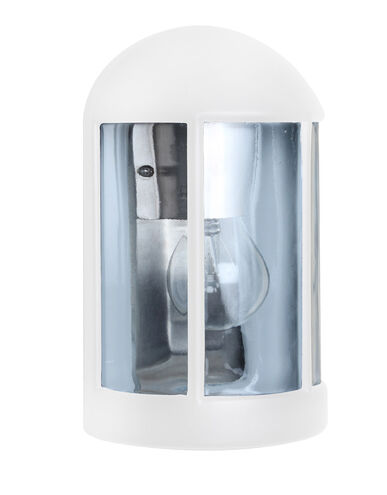 3152 Series 1 Light 9 inch White Outdoor Sconce, Costaluz