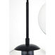 Baxter 3 Light 36 inch Black Pendant Ceiling Light