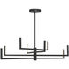 Articular LED 36 inch Coal Chandelier Ceiling Light