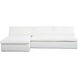 Miles White Outdoor Modular, 2 Piece