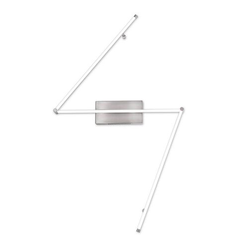 Flaven LED 4 inch Satin Nickel Wall Sconce Wall Light