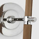 Thomas O'Brien Bryant2 LED 6.5 inch Polished Nickel and Natural Leather Wrapped Tail Sconce Wall Light, Large