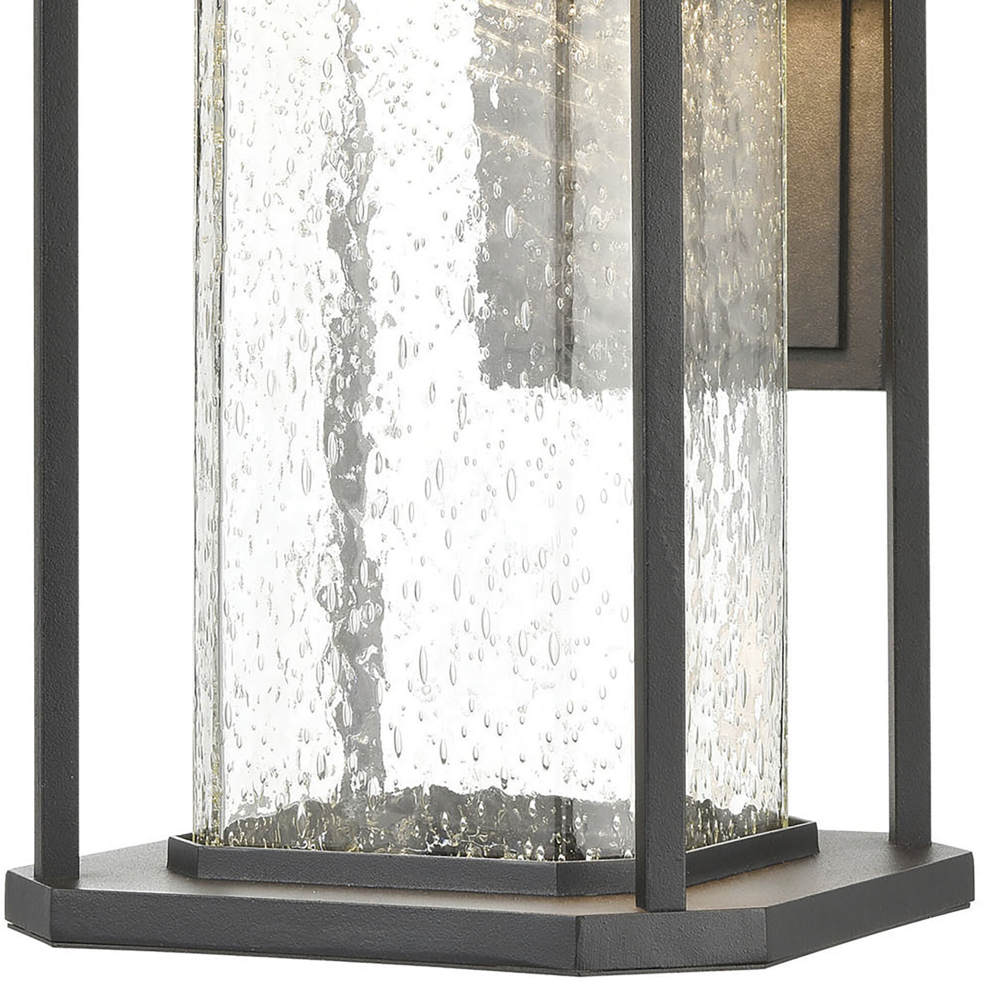 Irvine LED 16 inch Matte Black Outdoor Sconce