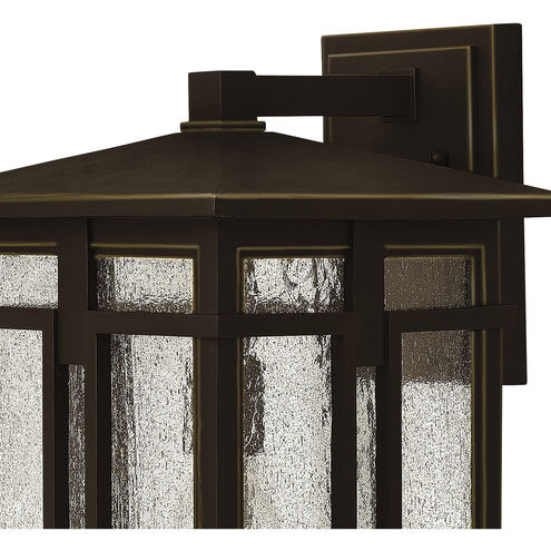 Tucker LED 18 inch Oil Rubbed Bronze Outdoor Wall Mount Lantern, Large