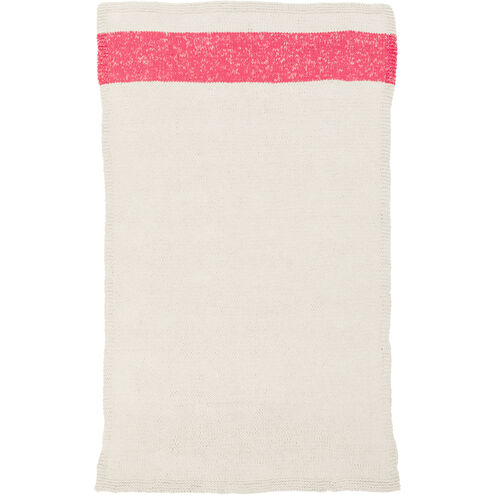 Pepper 120 X 96 inch Khaki, Bright Pink Rug