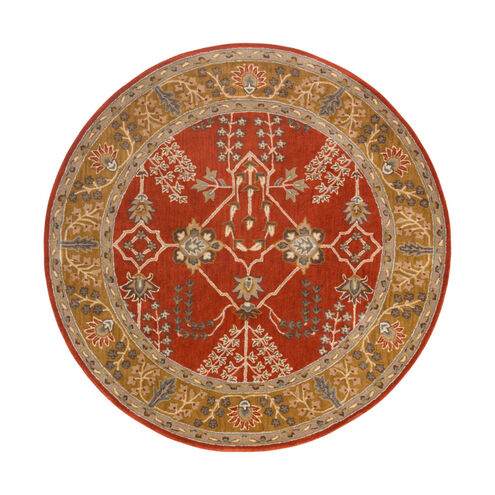 Middleton 72 X 72 inch Rust Indoor Area Rug, Round