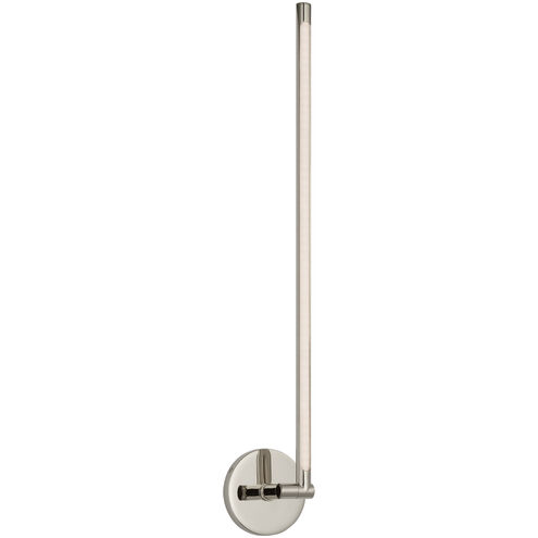 Kelly Wearstler Cona LED 4.25 inch Polished Nickel Sconce Wall Light, Large