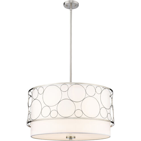 Kendall 4 Light 24 inch Brushed Nickel Chandelier Ceiling Light