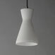 Sinch 1 Light 6.5 inch Satin Nickel Single Pendant Ceiling Light