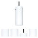 Stilo 10 LED Black Stem Pendant Ceiling Light