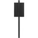 Nate 1 Light 15 inch Black Outdoor Wall Lantern