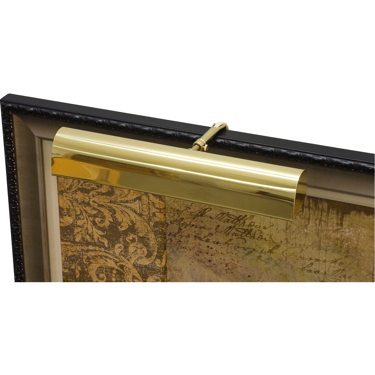 Classic Traditional 4.5 watt 14 inch Polished Brass Picture Light Wall Light