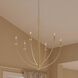 Jheni 6 Light 28 inch Brushed Gold Chandelier Ceiling Light