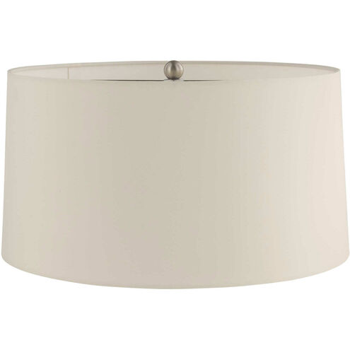 Nyla 26.5 inch 150.00 watt Dark Green Reactive and Polished Nickel Table Lamp Portable Light