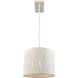 Sophie 3 Light 48 inch White Coral Linear Chandelier Ceiling Light