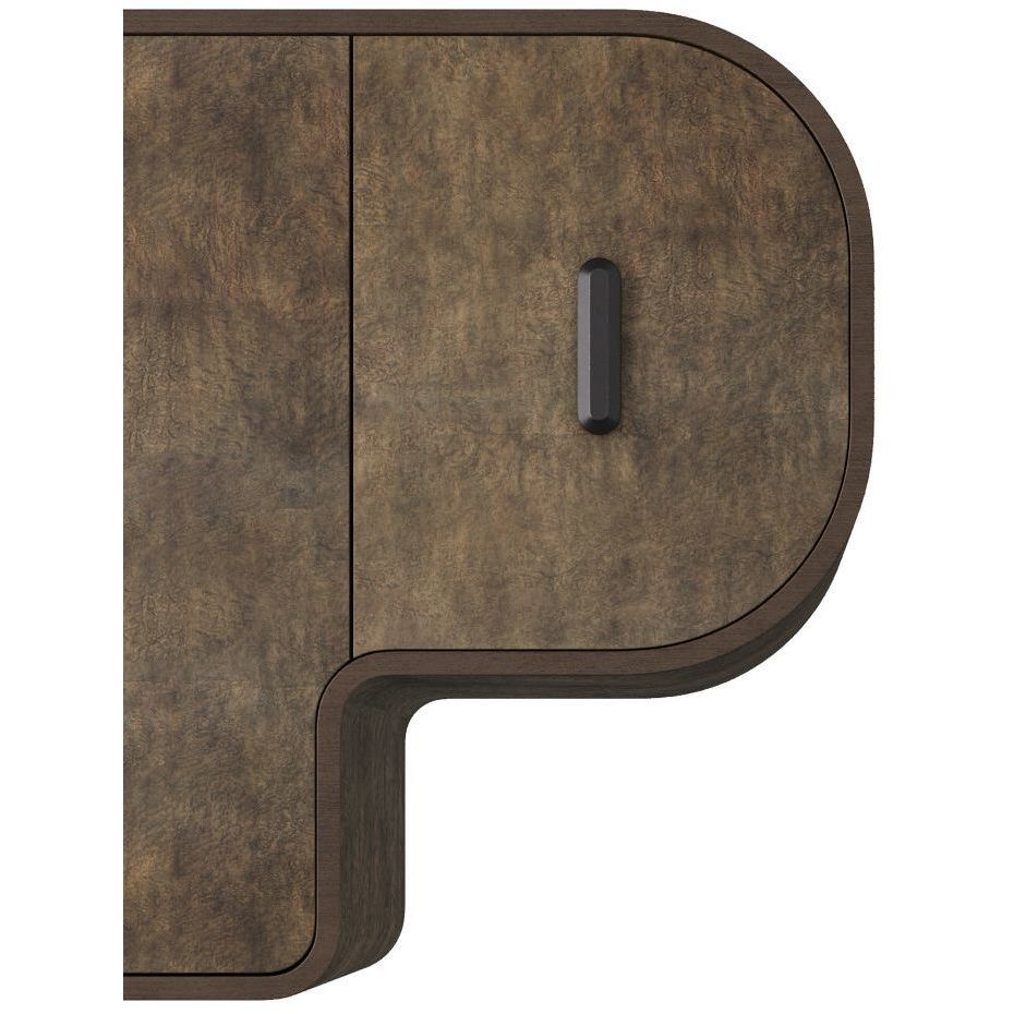 Bruno 34.5 inch Tortoise Burl Credenza