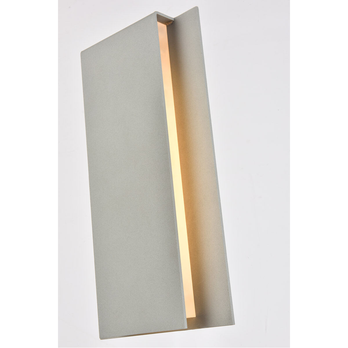 Raine 12 inch Silver Outdoor Wall Light