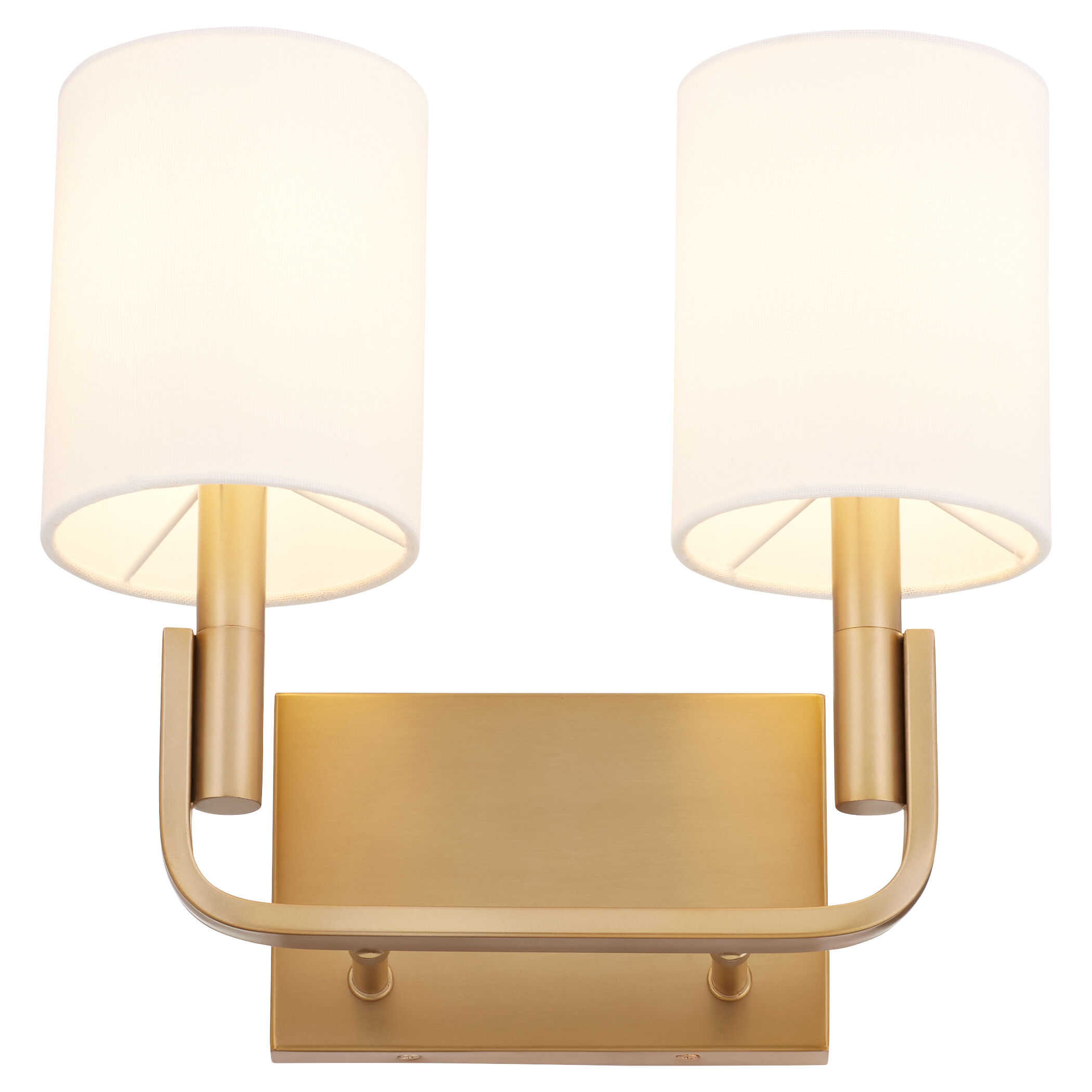 Tempo 2 Light 13 inch Aged Brass Wall Sconce Wall Light